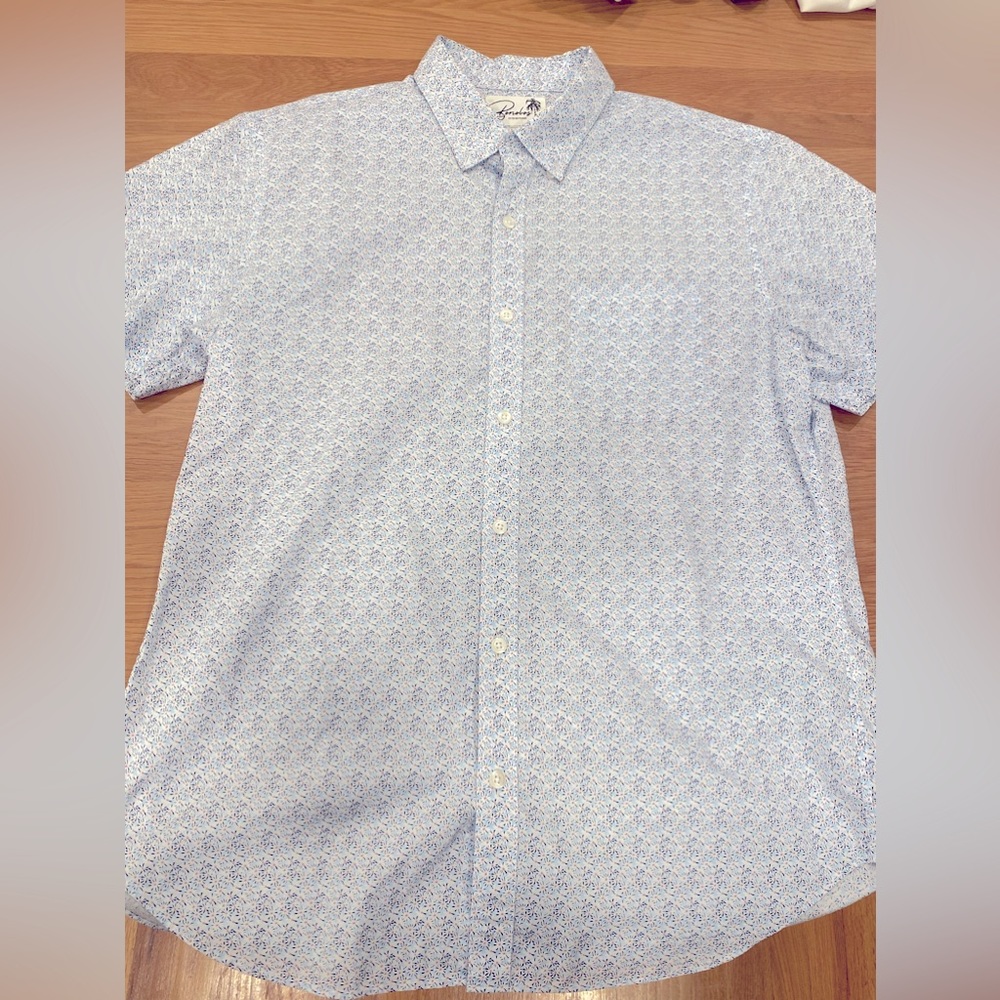 Bonobos Slim Fit Size L short sleeve button up, lightly worn.